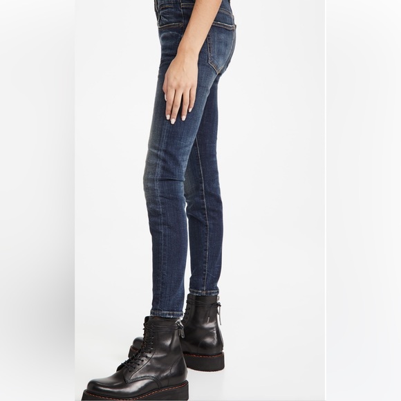 R13 Vintage Dark Kate Skinny Jeans - Picture 2 of 15